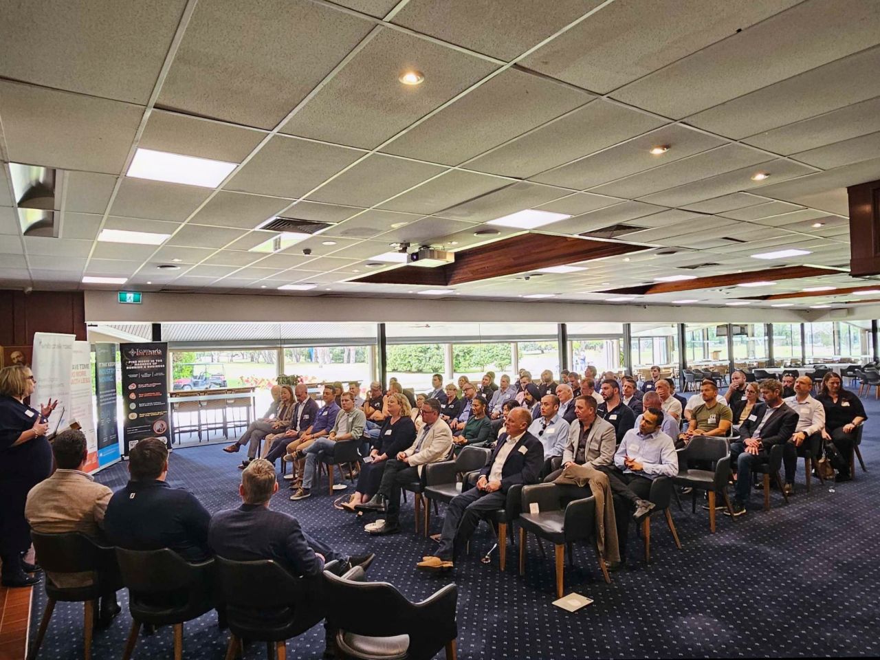More Growth, Less Grind: How to attract & retain clients using AI search 2 Audience at the More Growth Less Grind AI Search Presentation at the Royal Perth Golf Golf Club October 2026